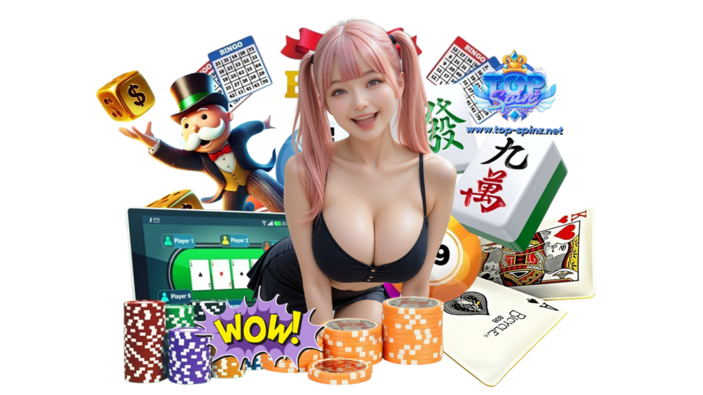 topspinz เกมคาสิโนชั้นนำรองรับการลงทุนได้ครบวงจร บันเทิงเต็ม